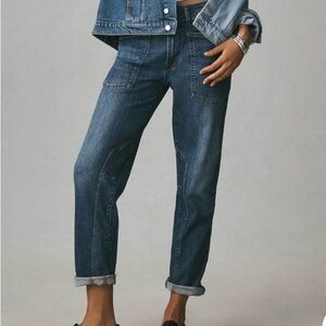 Pilcro the wanderer in dark denim